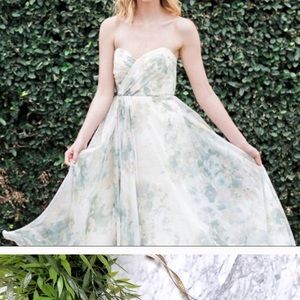 Jenny Yoo Inness Floral Convertable gown